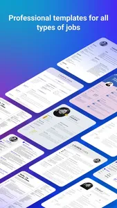 CV Maker: pro resume builder screenshot 0