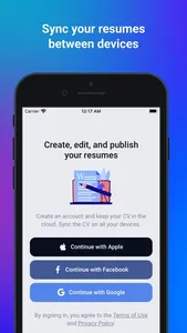 CV Maker: pro resume builder screenshot 1