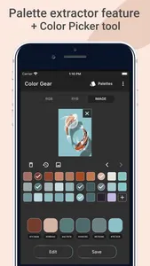 Color Gear X: create Palette screenshot 1