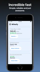 Mileafy – mileage tracker screenshot 0