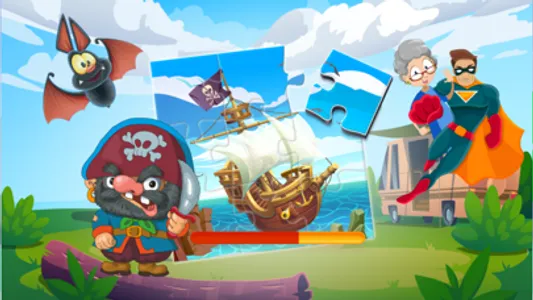 Kids Puzzle Tales: Jigsaw game screenshot 0