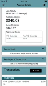 Shuford FCU Mobile App screenshot 2