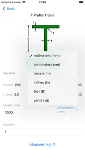 Steel Metal Weight Calculator screenshot 8