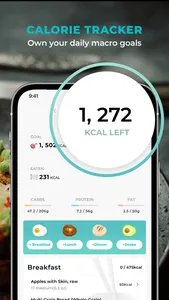 CaloMe:Calorie Counter&Tracker screenshot 1