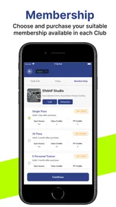 Efectifity: Fitness Membership screenshot 2