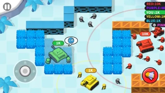 Tanks Brawl 3D screenshot 1