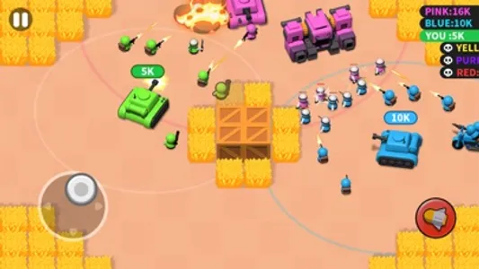 Tanks Brawl 3D screenshot 2