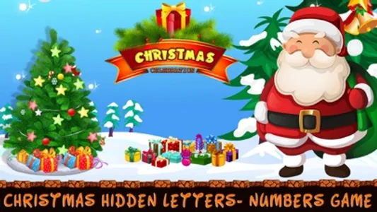 Christmas Find Letters Numbers screenshot 0