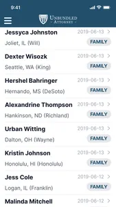 Unbundled Attorney screenshot 1