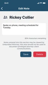 Unbundled Attorney screenshot 3
