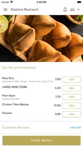 Dostana Restraunt screenshot 1