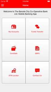 Baroda City Bank Mobile App screenshot 0