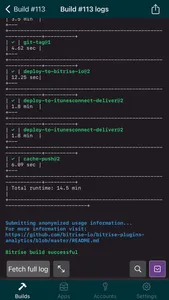 Buildio - Bitrise client screenshot 2