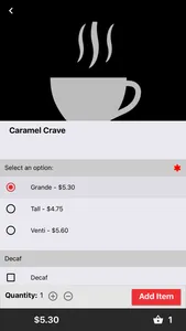 Craves Coffee screenshot 2