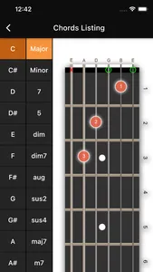 Basic Guitar Chords screenshot 1