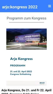 Arjo Kongress 2022 screenshot 0