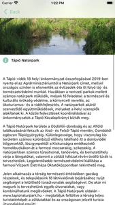 Tápió Natúrpark screenshot 2