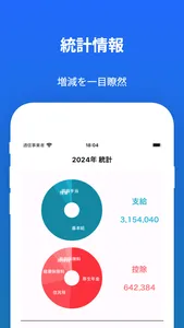 white給与 - 給与明細の管理/グラフ・便利な画像読込 screenshot 3