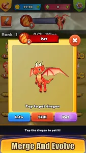 Dragon Merge Master Idle screenshot 2