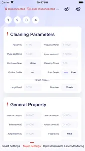 LaserClean screenshot 1