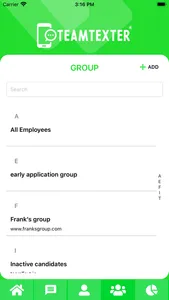 TeamTexter screenshot 2