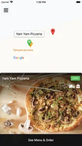 Yamyam pizzeria screenshot 1