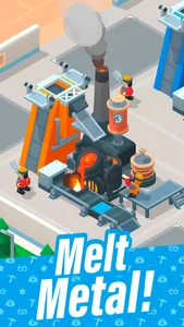 Metal Empire: Idle Factory Inc screenshot 2