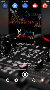 Radio La Poderosa Mx screenshot 0