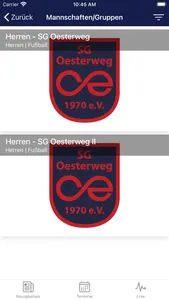 SG Oesterweg 1970 e. V. screenshot 1