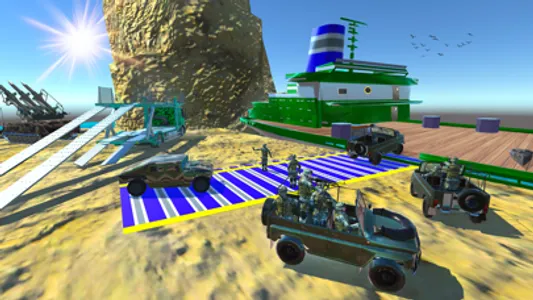 3d Army Vehicle Simulator Game screenshot 2