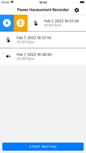 Power Harassment Recorder Lite screenshot 0