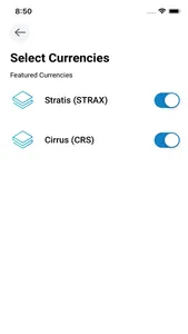 Stratis Wallet screenshot 1