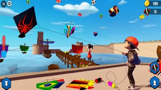 Basant The Kite Fight 3D Game screenshot 0