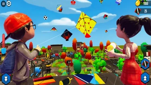 Basant The Kite Fight 3D Game screenshot 1