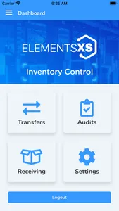 Elements XS Inventory Control screenshot 1