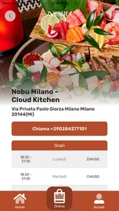 Nobu Milano screenshot 1