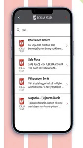 MyBorås screenshot 2