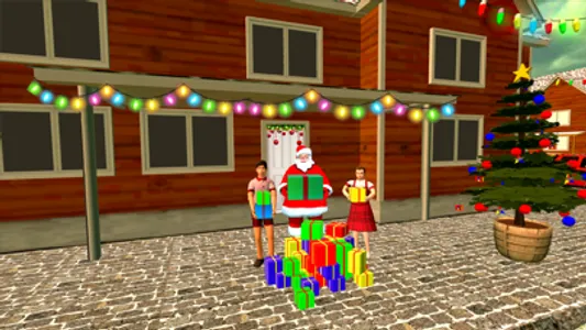 Neighbor Santa Christmas Games screenshot 2