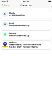 WAZA Mobile App screenshot 4