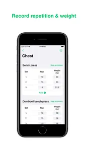 GymTracker: Track workouts screenshot 0