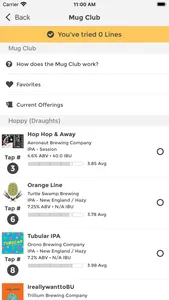 Mug Club App screenshot 1