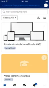 eLearning UOradea screenshot 1