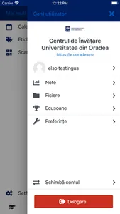 eLearning UOradea screenshot 4