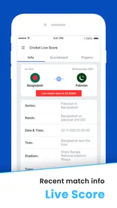 lpl 2022 - Live Cricket Score screenshot 1