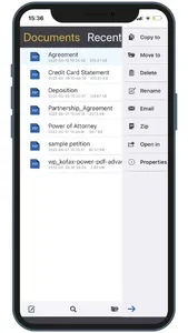 Kofax Power PDF Mobile screenshot 1