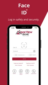 Ridge View Bank goMobile screenshot 2