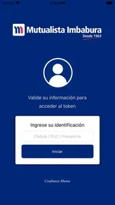 Token Mutualista Imbabura screenshot 1