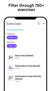 V-Strength: Gym Tracker & Log screenshot 4