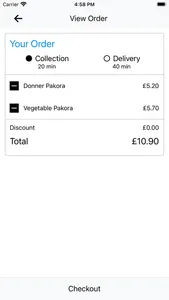 Royal Tandoori Takeaway screenshot 1