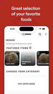 Minami Sushi screenshot 1